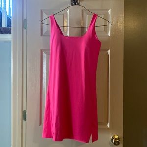 Old navy power soft dress. Bright Pink brand new w/out tags. Size medium.